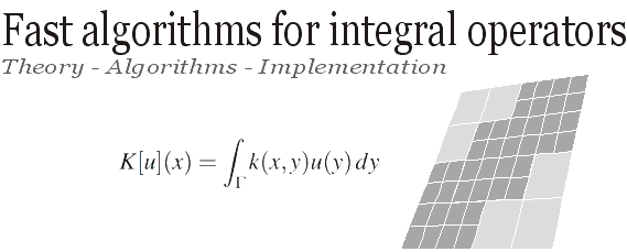 Fast algorithms for integral operators